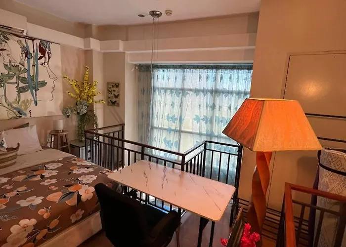Apartment Osaka Japan Theme Greenbelt Glorieta Makati Big Unit Loft 50sqm Free Pool Gym Netflix Prime Hbo Max Manila